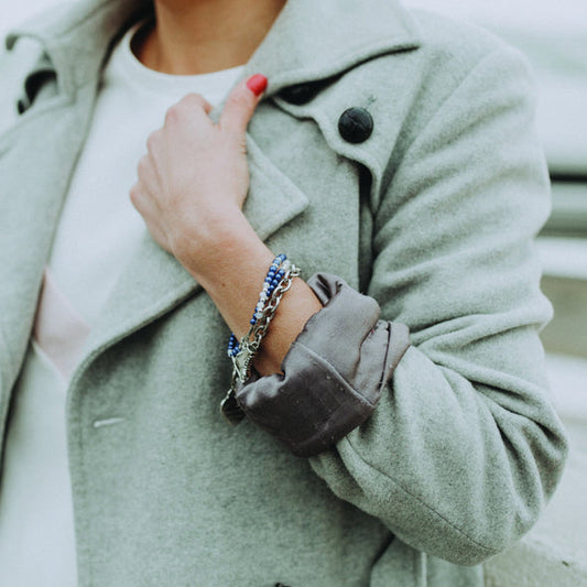 Beaded Skating Bracelet by Brilliance and Melrose
