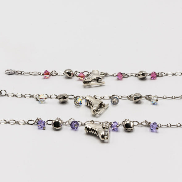 Charming Skating Bracelet by Brilliance & Melrose