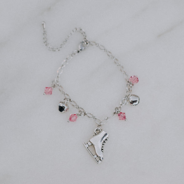 Charming Skating Bracelet by Brilliance & Melrose