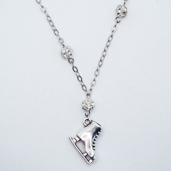 Classical Skating Necklace by Brilliance & Melrose